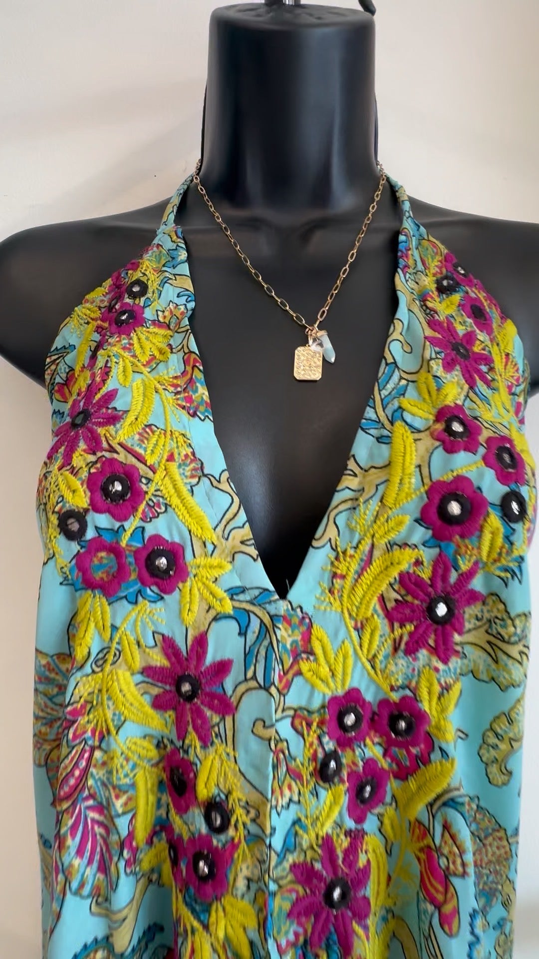 Jaimie Embroidered Dress