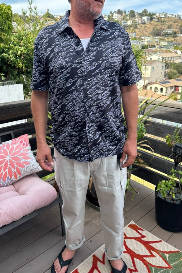 Mens Midnight Camo shirt