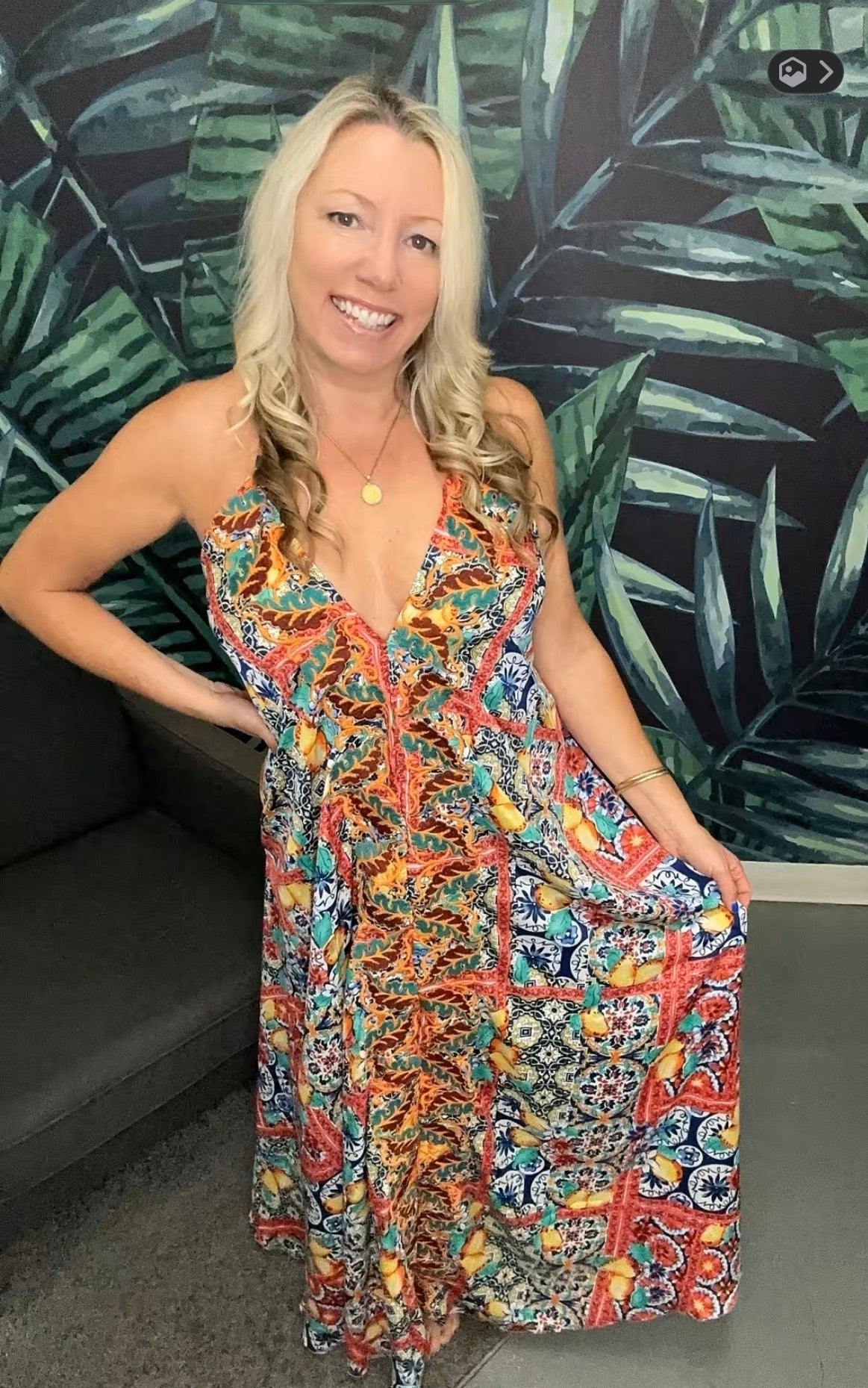 Italia embroidered magic dress