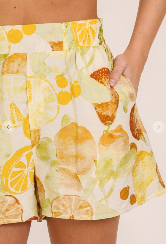 Italia Citrus shorts
