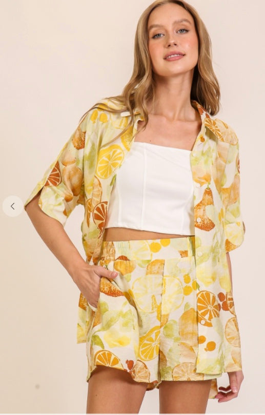 Italia Citrus shorts