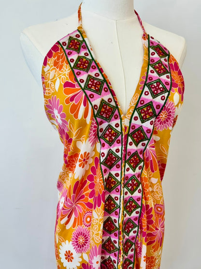 Floral embroidered magic dress