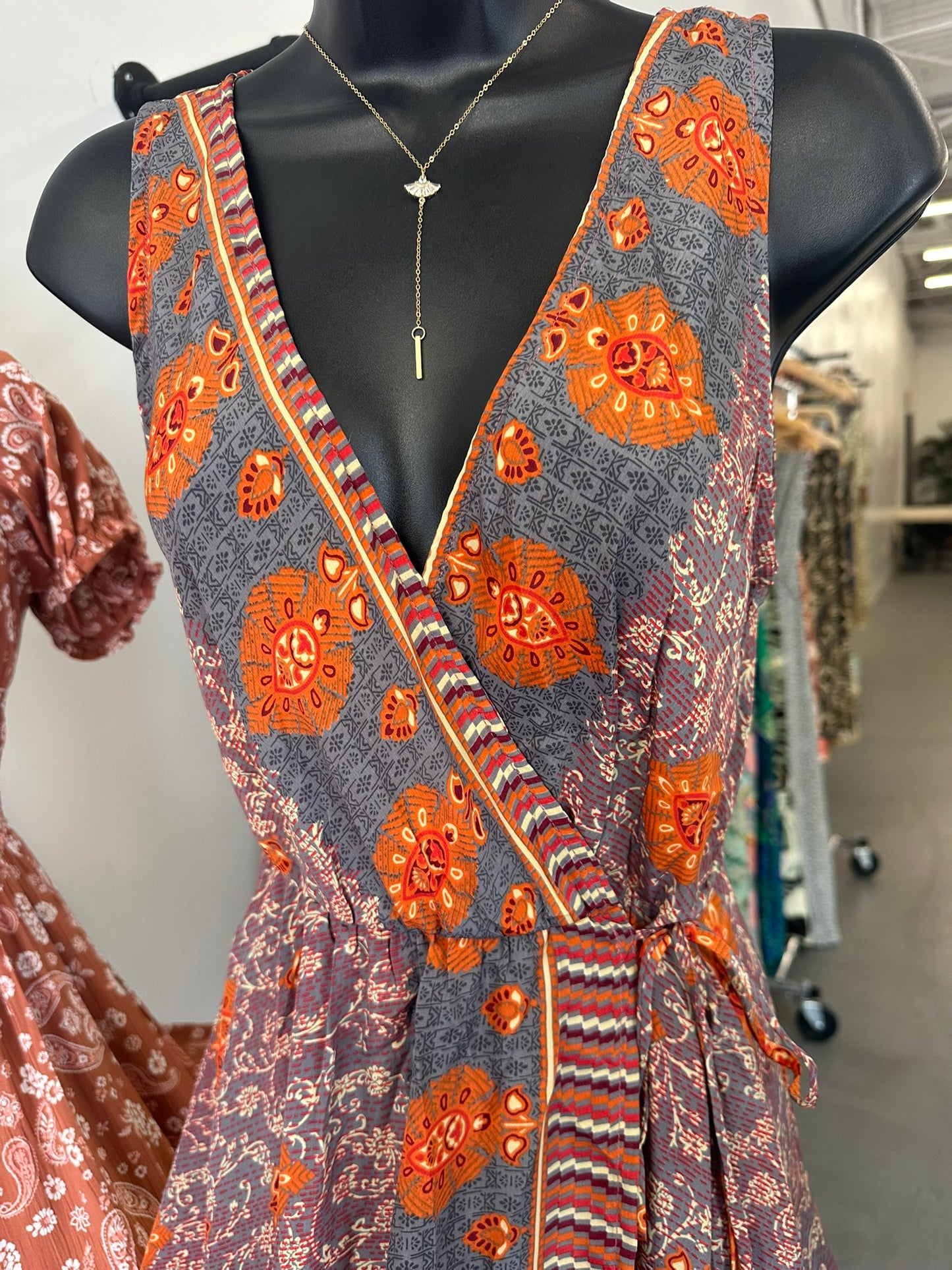 Maya wrap dress