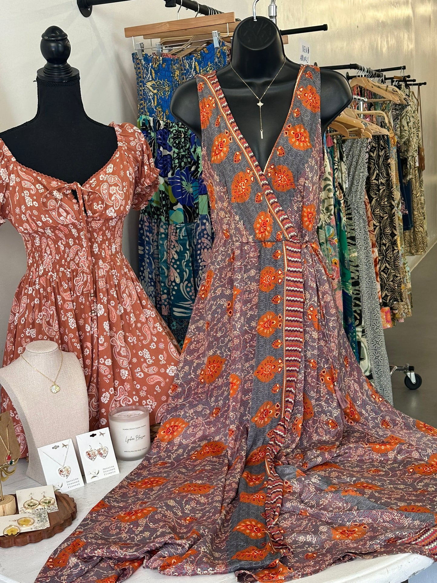 Maya wrap dress