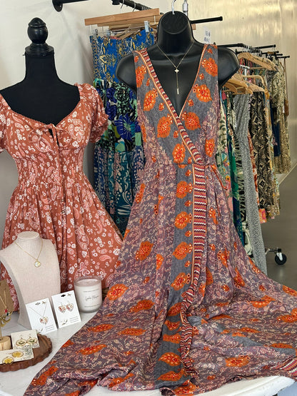 Maya wrap dress