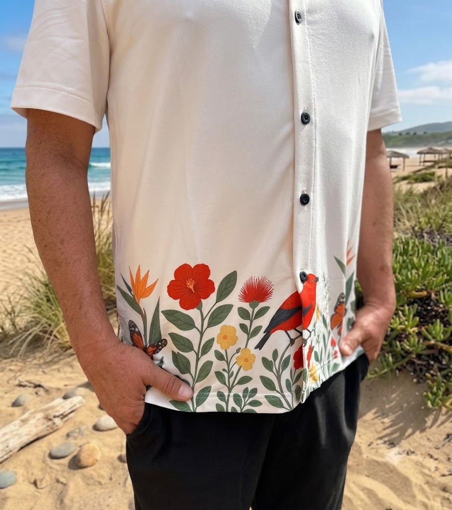 Floral Fauna button up