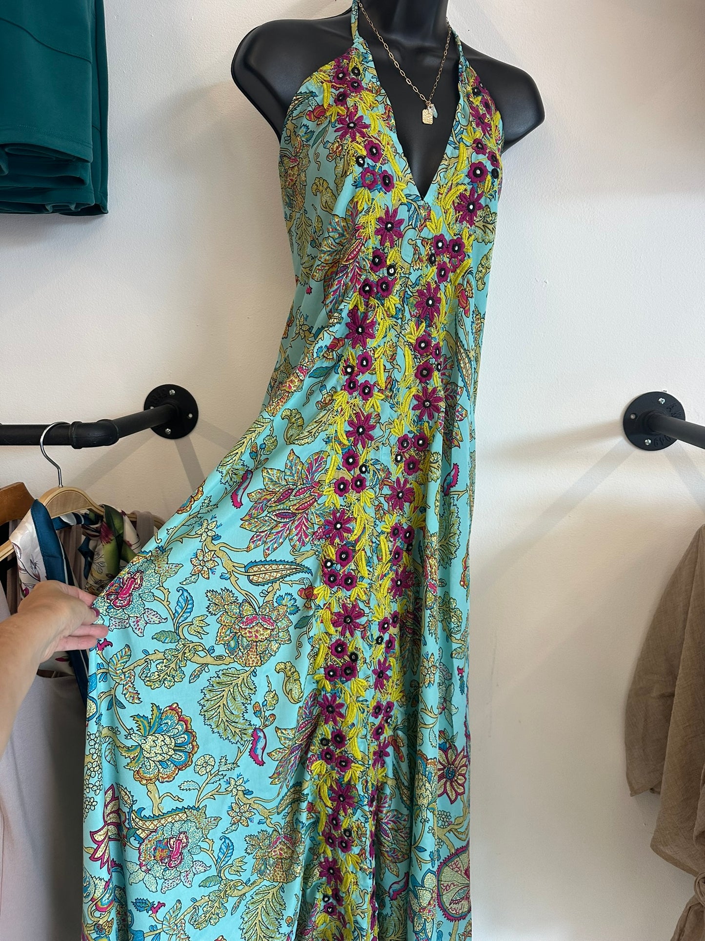 Jaimie Embroidered Dress