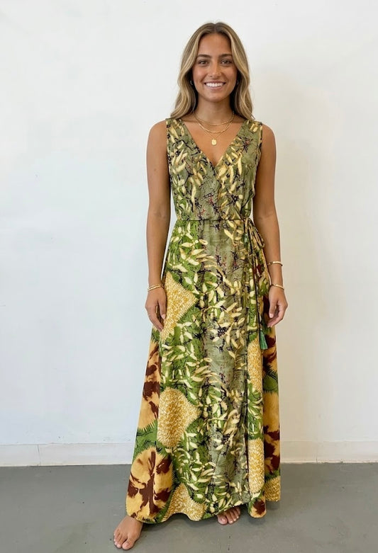 Costa Rica wrap dress
