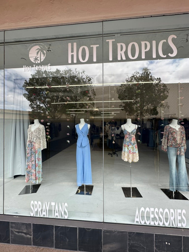Hot Tropics Boutique & Spray Tan Hot Tropics Boutique & Tanning Hot Tropics Boutique & Spray Tan Hot Tropics Boutique & Tanning