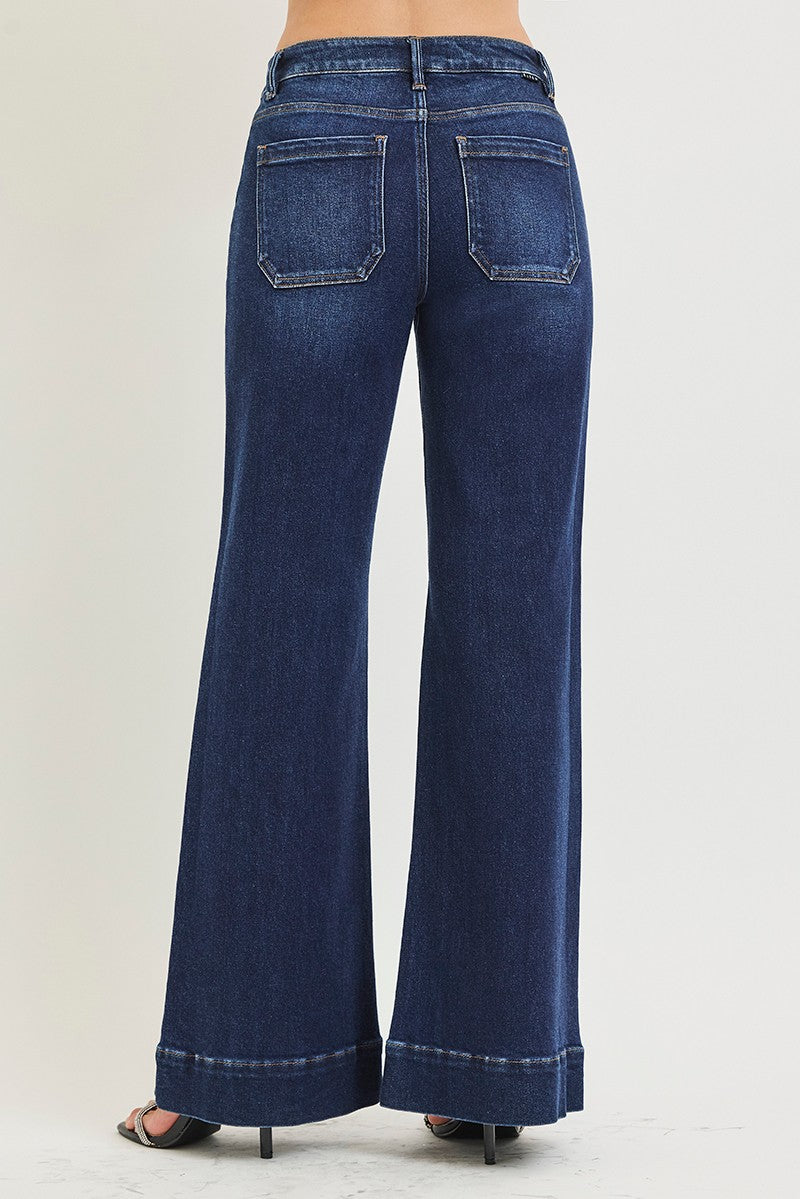 Tummy control Flaire denim
