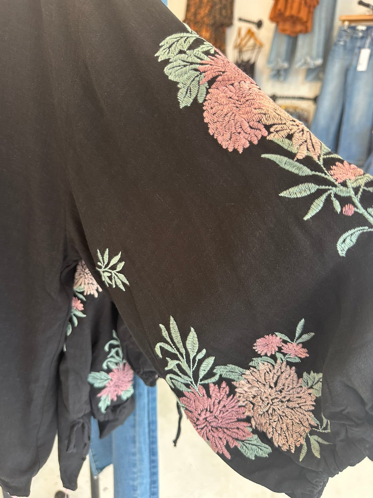 Serenity Embroidered Kimono