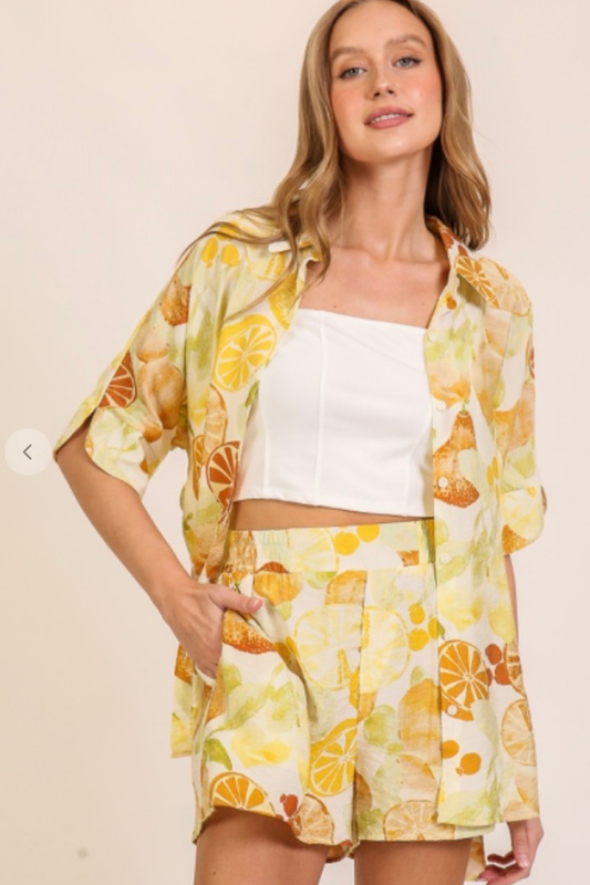 Italia Citrus blouse