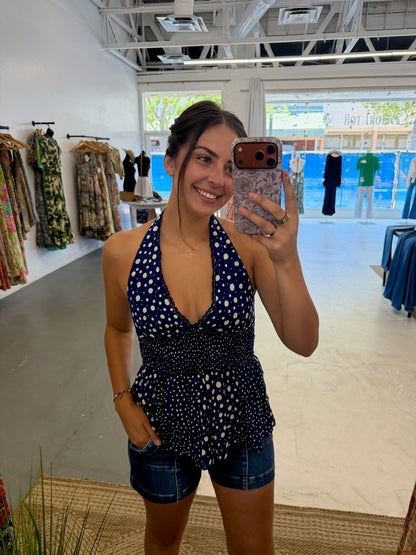 Eclipse halter top