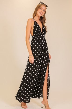Classically Chik poka dot dress