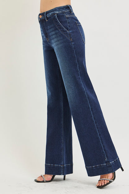 Tummy control Flaire denim
