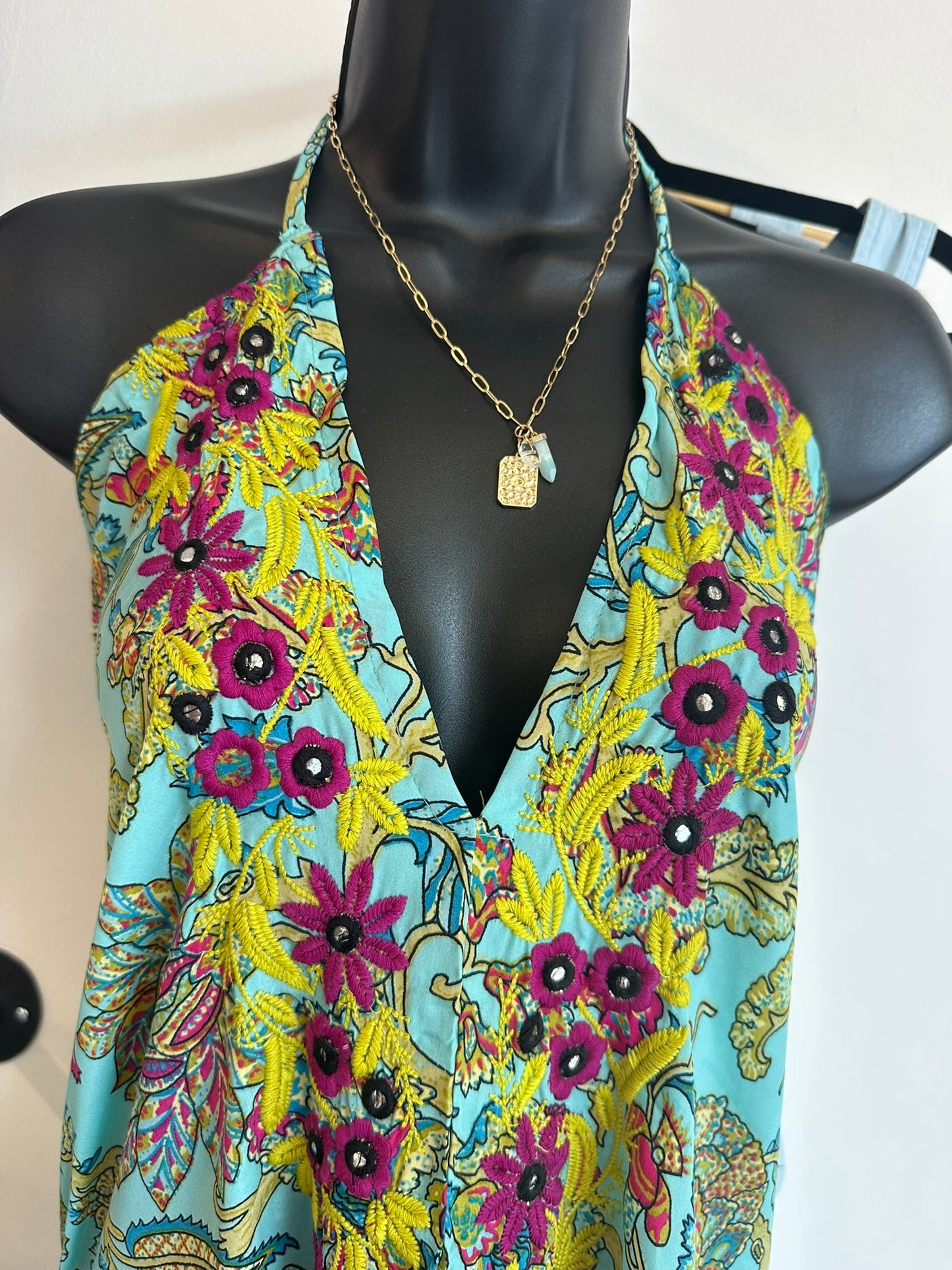 Jaimie Embroidered Dress