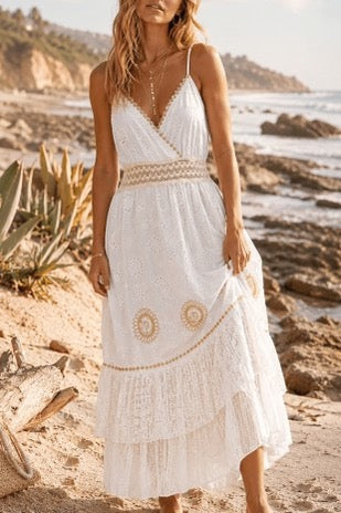 Catalina boho maxi dress