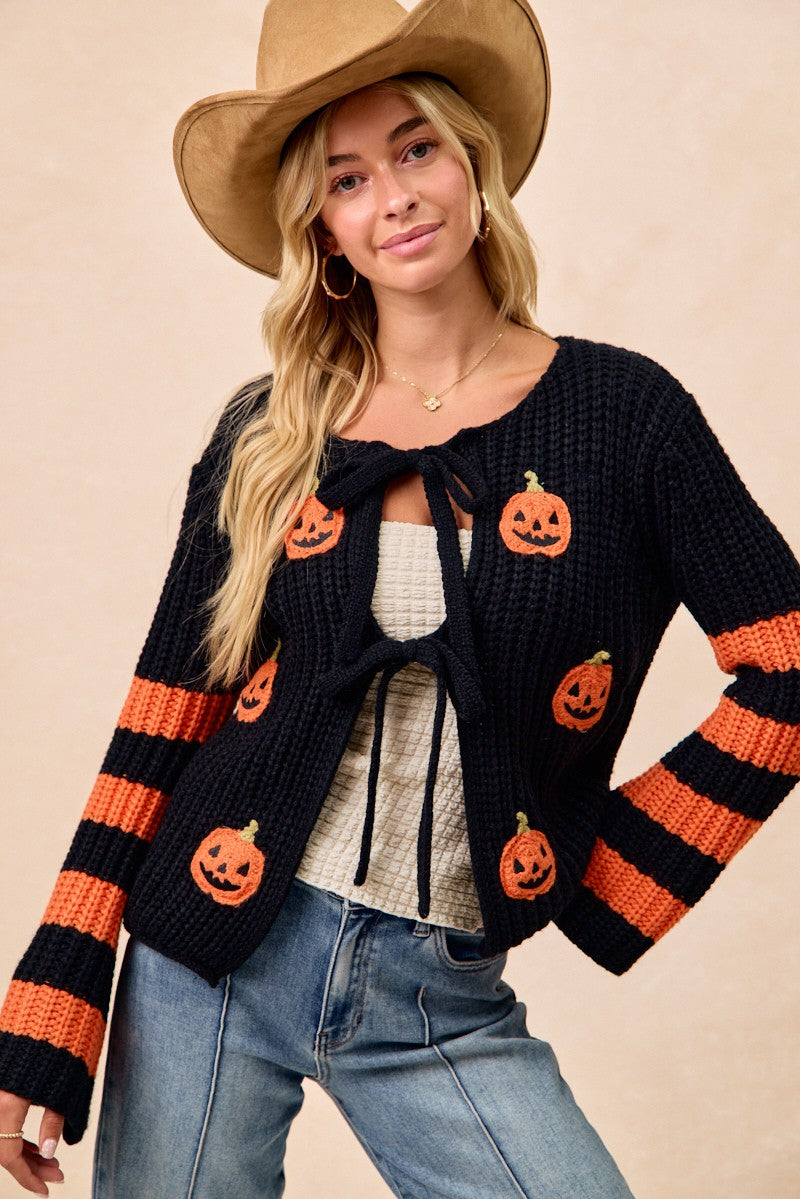 Trick or Treat cardigan