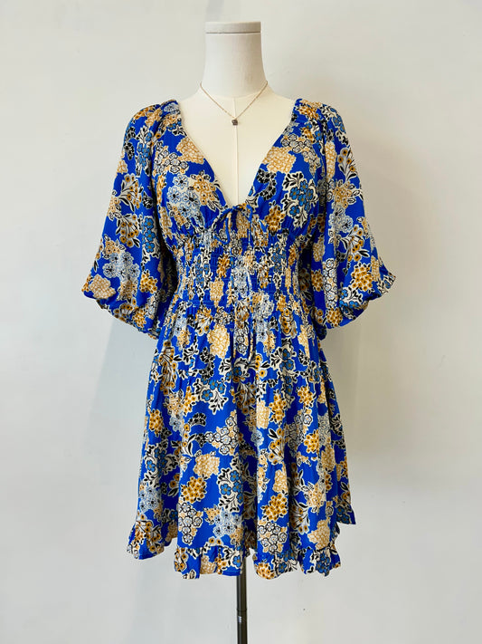 Magnolia Floral Mini Dress