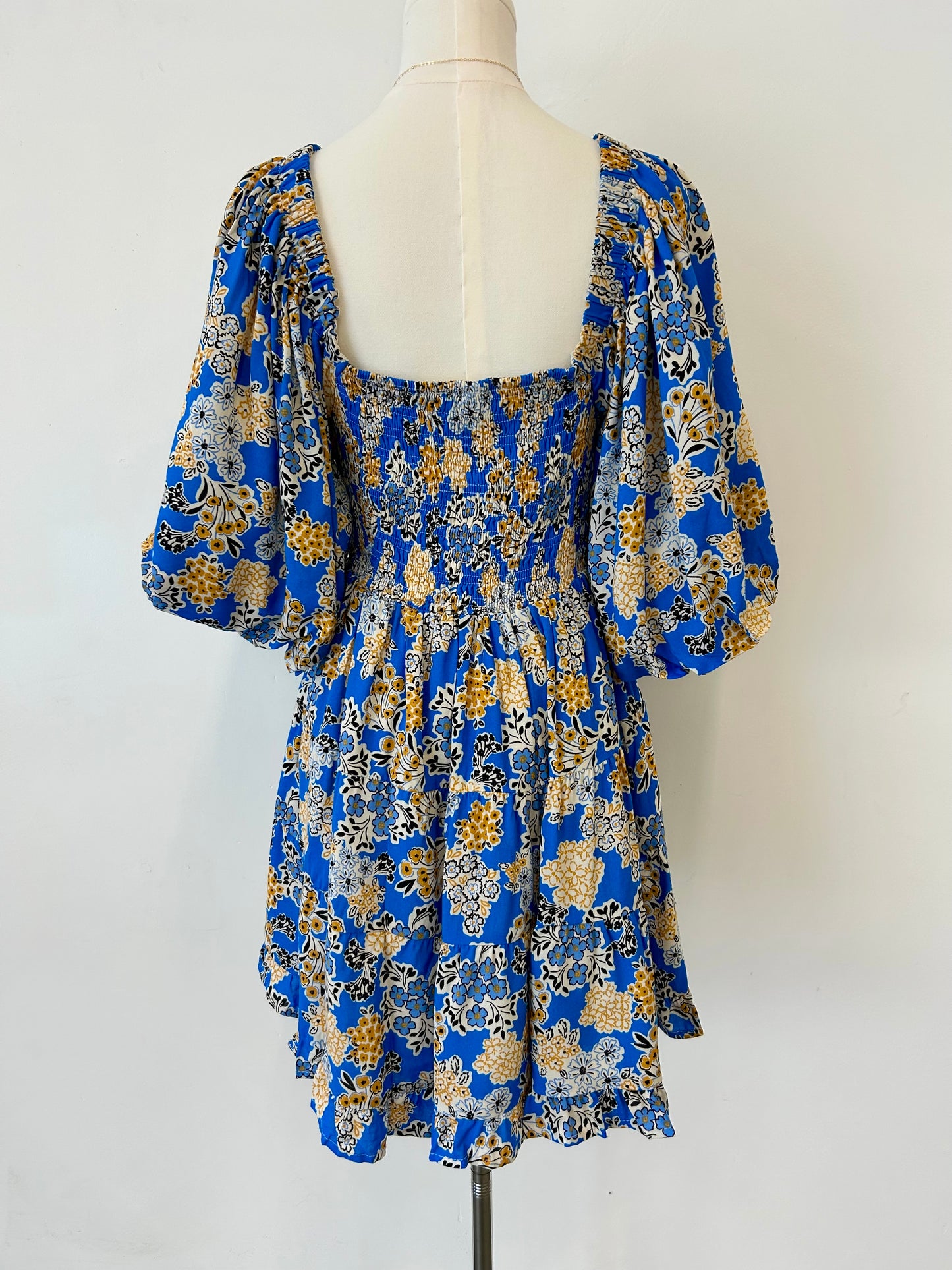 Magnolia Floral Mini Dress
