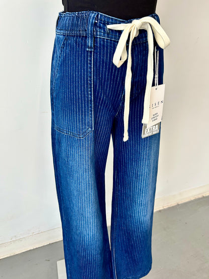 Pinstripe Denim