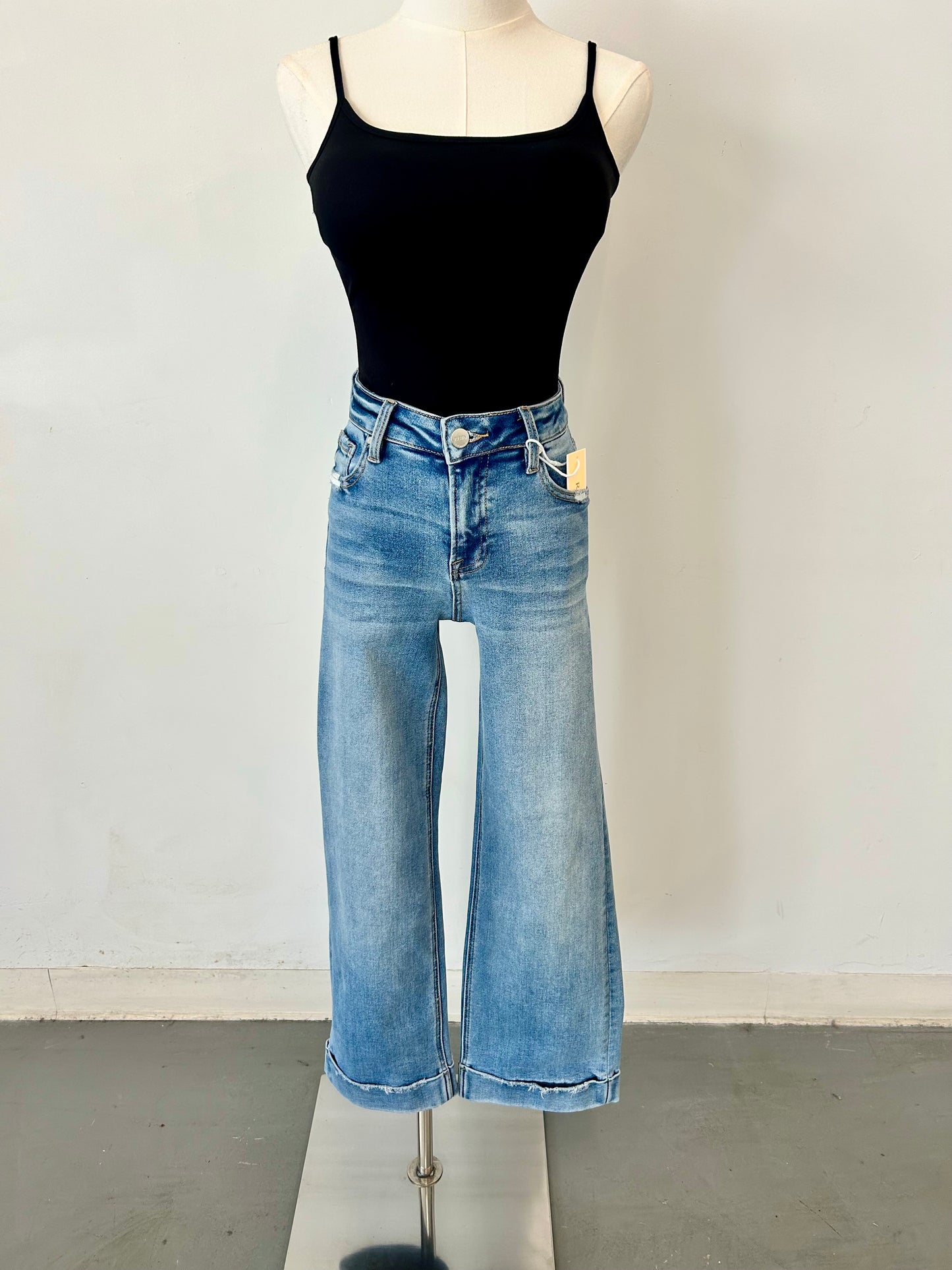Cuffed Denim