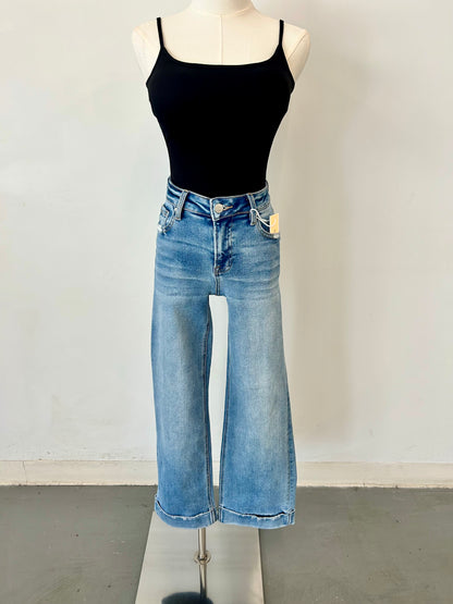 Cuffed Denim