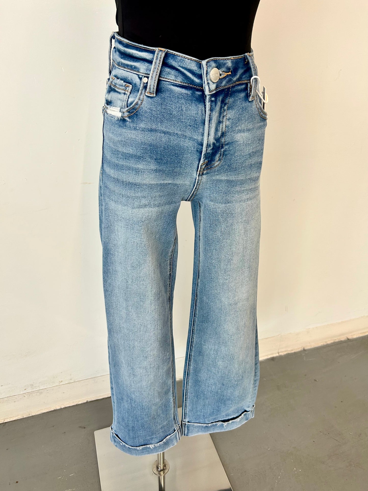 Cuffed Denim