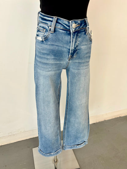Cuffed Denim