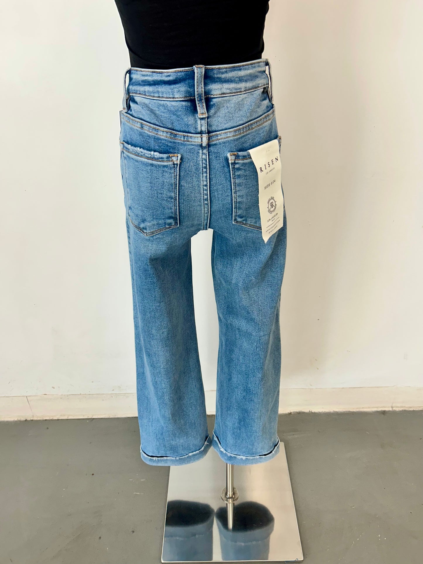 Cuffed Denim