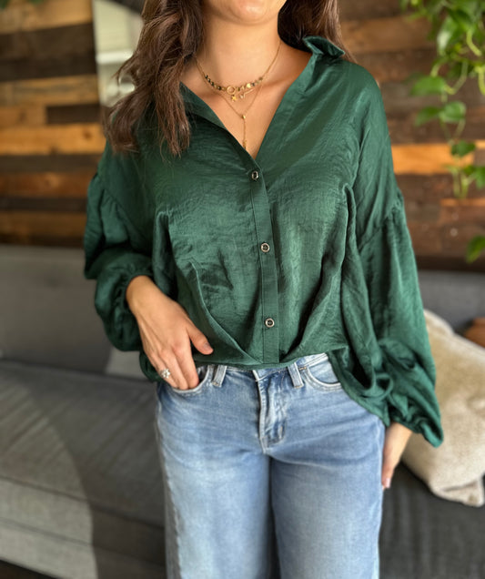 Emerald Blouse