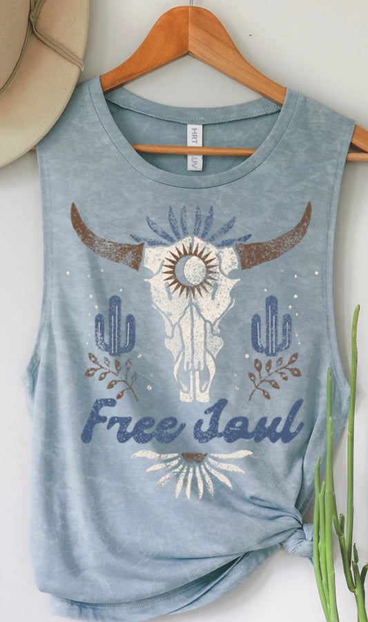 Free Soul graphic tee