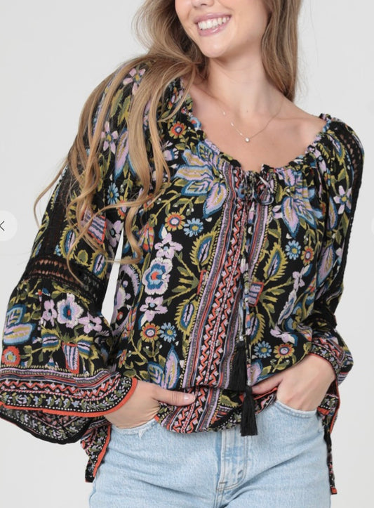 Bayla boho top