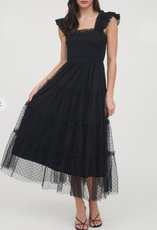 Chiffon holiday dress