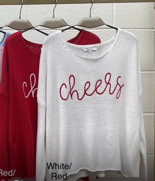 Cheers sweater